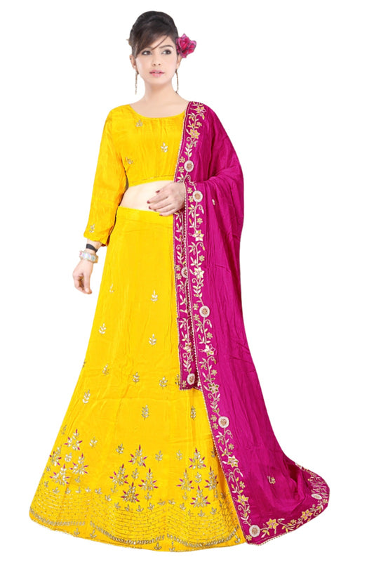 Handwork Bridal Complete Stitched Lehenga in Poland