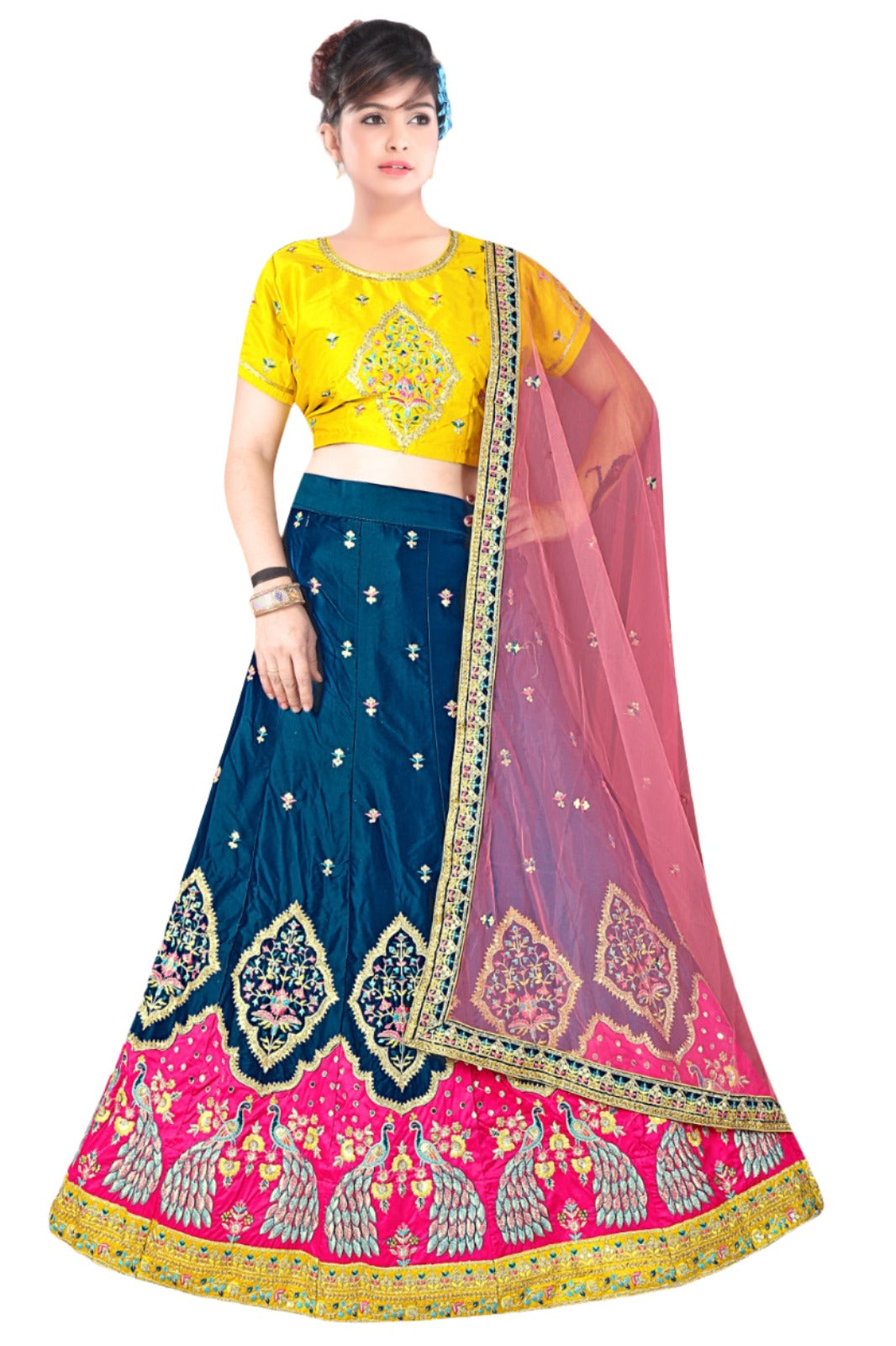 Peacock Bridal Complete Stitched Lehenga in Berlin
