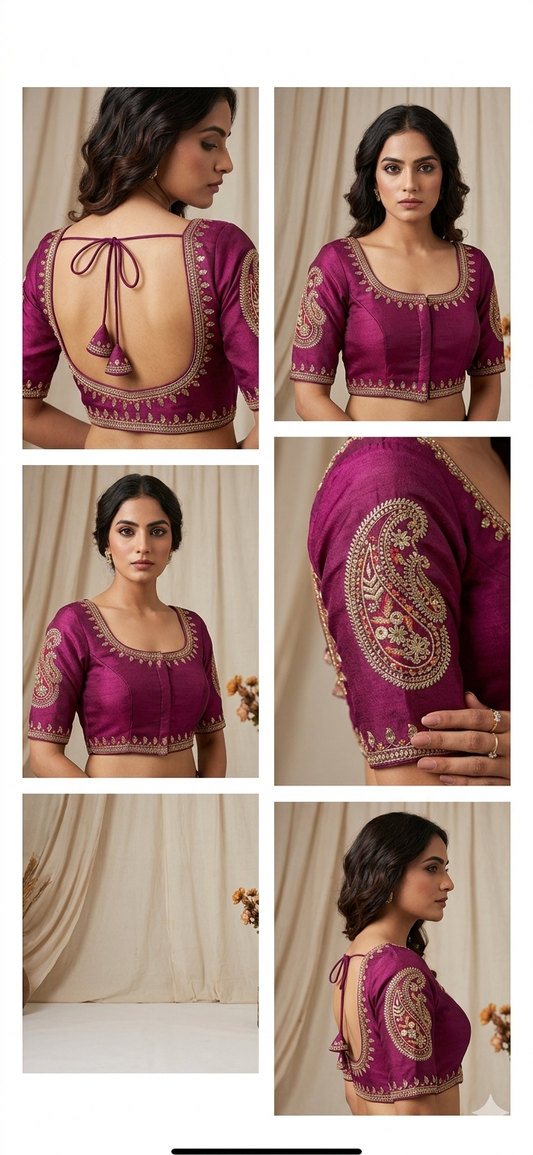 Rani Party wear heavy blouse in Berlin