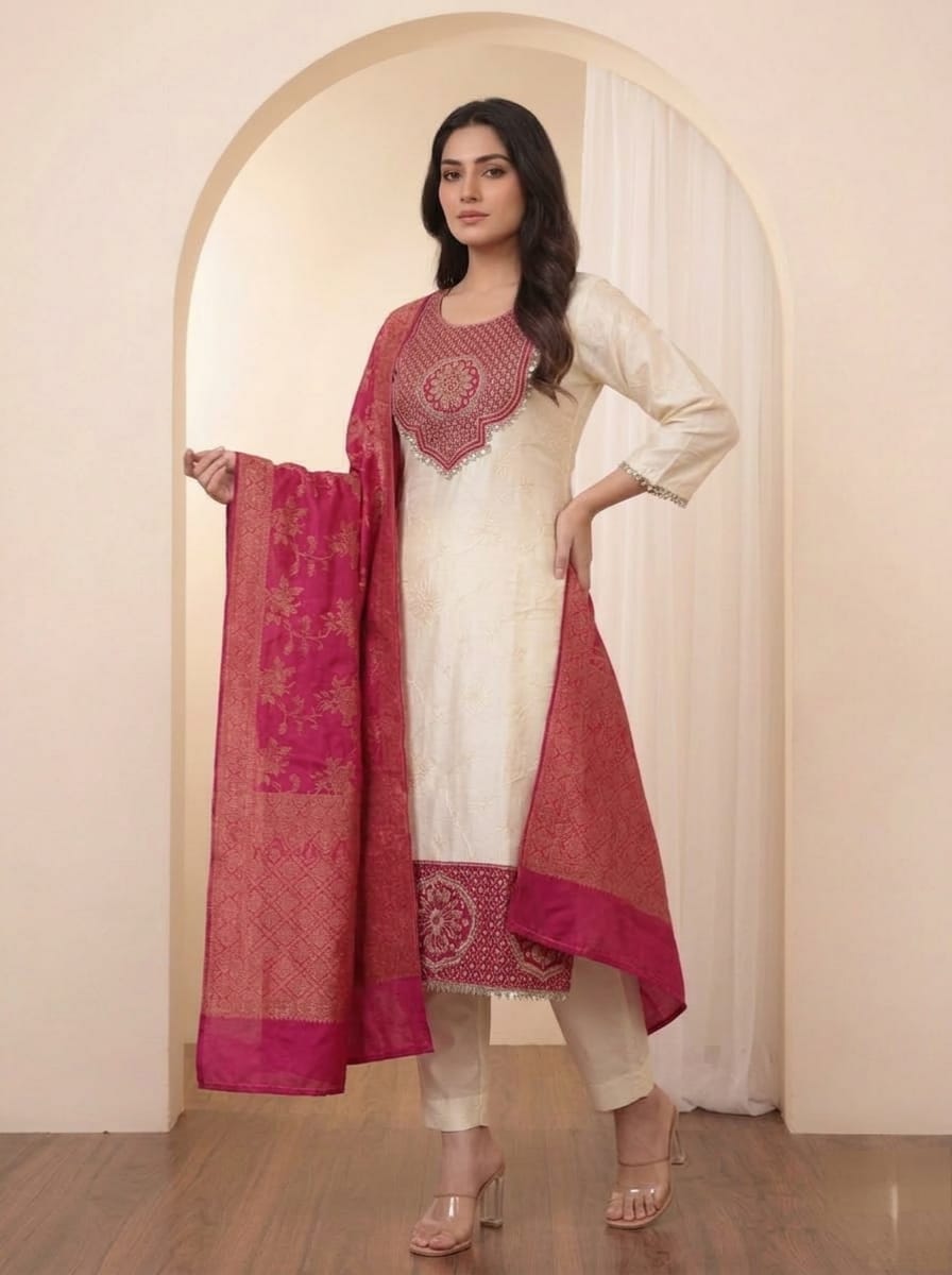 Banarasi Partywear suit