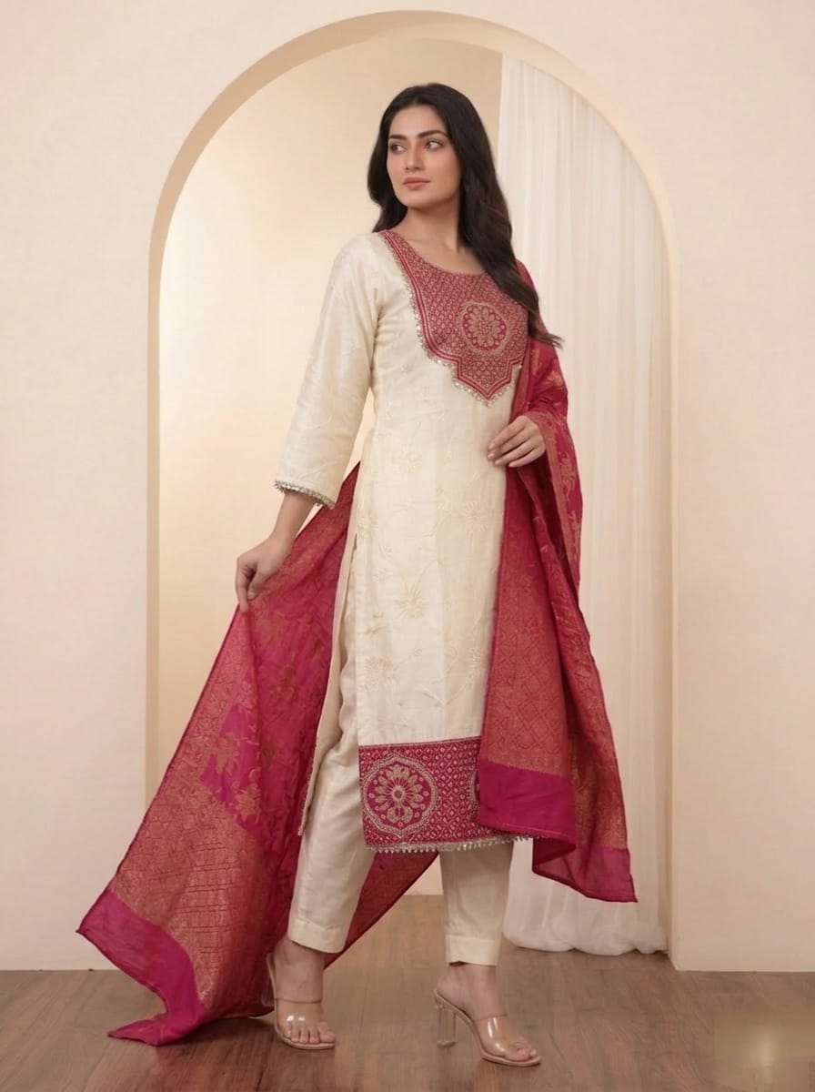 Banarasi Partywear suit