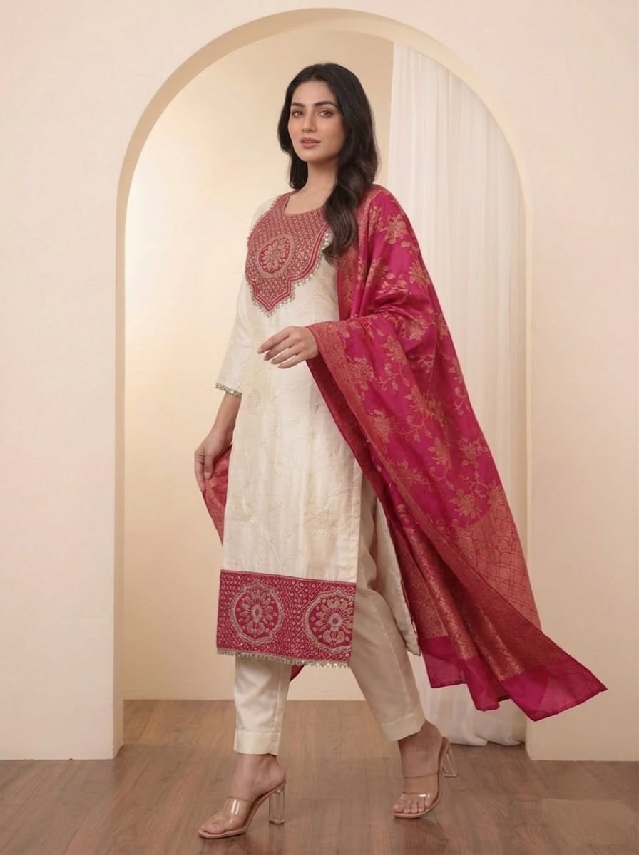 Banarasi Partywear suit