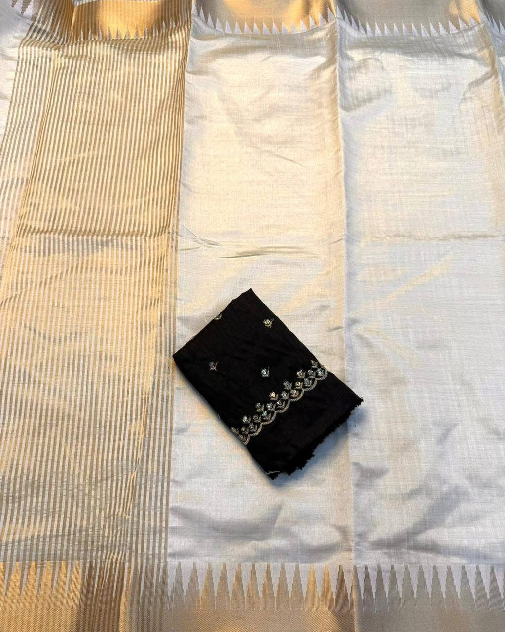 Manipuri Tussar Saree