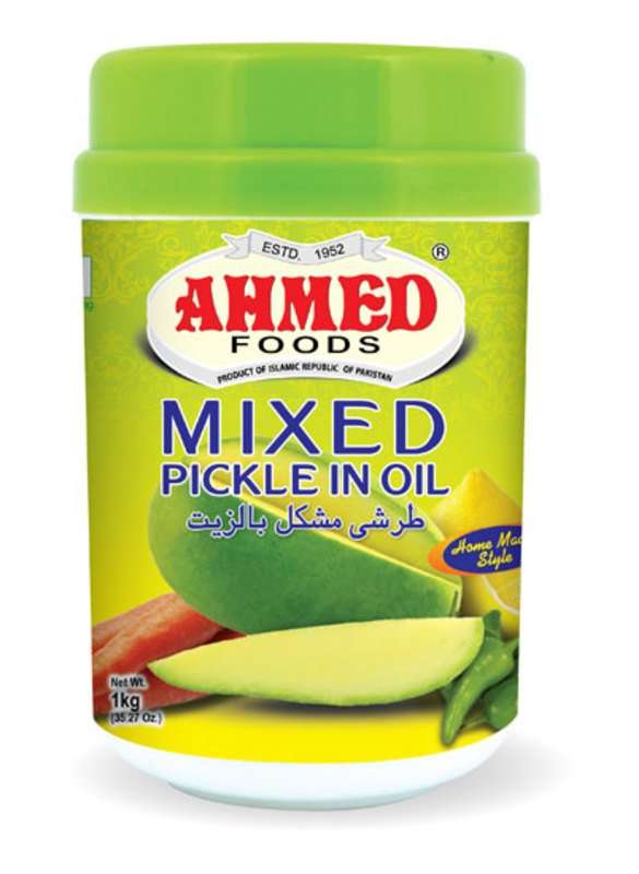 Ahmed Mixed pickle in oil 1L