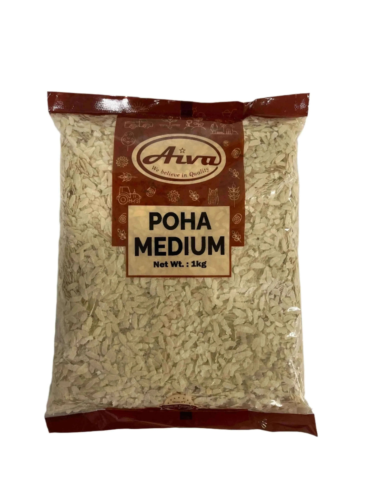 Aiva Rice Flakes / Poha Medium 1kg