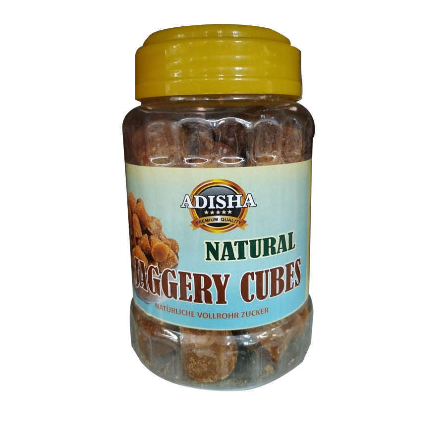 Adisha Natural Jaggery / Goor Cubes 500g