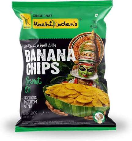 Kozhikodens Banana Chips Coconut Oil 200g