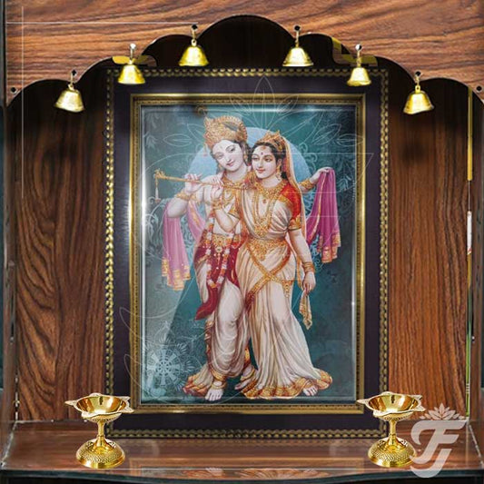 PHOTO FRAME RADHA KRISHNA - LARGE - Neha Couture Berlin