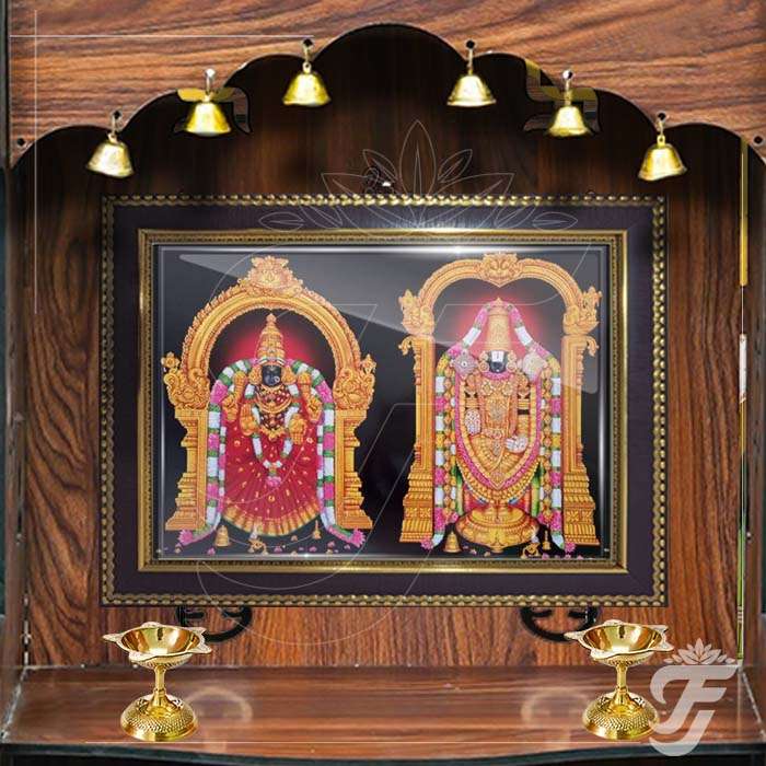 PHOTO FRAME PADMAVATHI & BALAJI - LARGE
