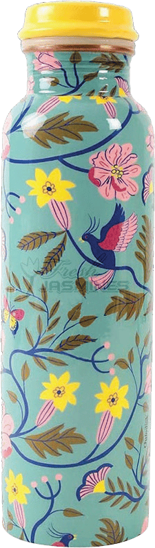 COPPER MEENA PRINT Q7 950ML BOTTLE