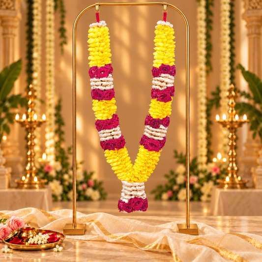 Rich Wedding Garlands 013 - Neha Couture Berlin