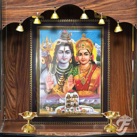 PHOTO FRAME-SRI SHIVA PARVATHI - SMALL - Neha Couture Berlin