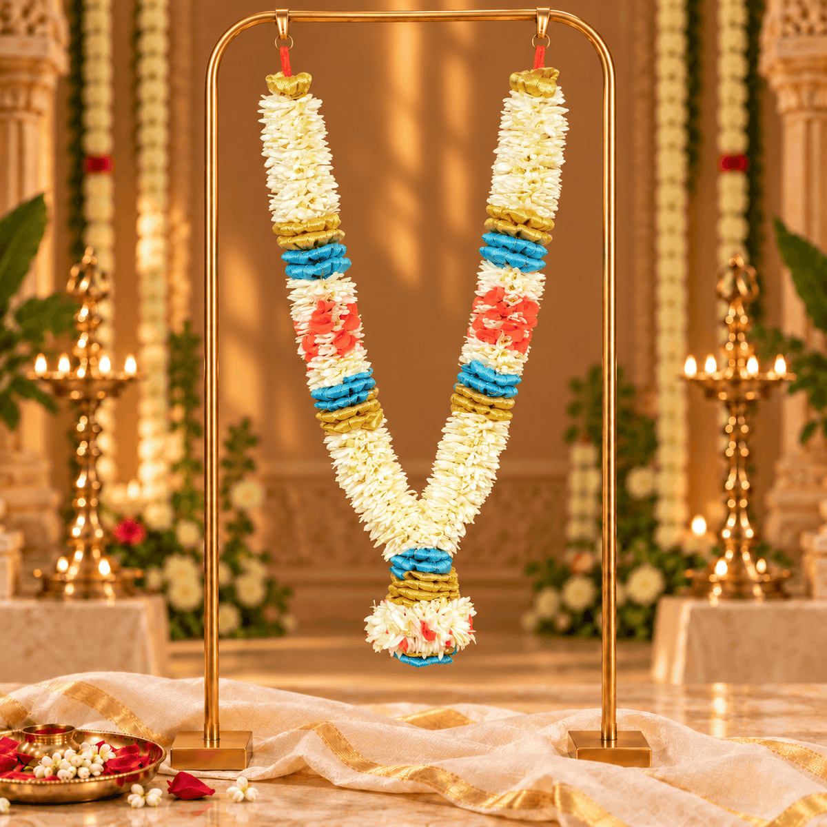 Simple Wedding Garlands 011