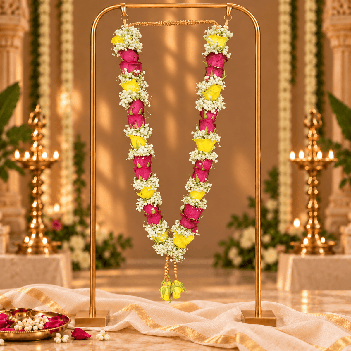 Simple Wedding Garlands 014