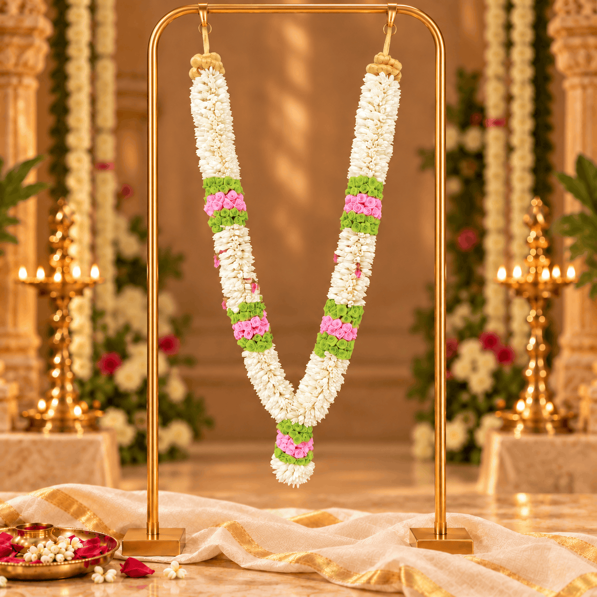 Simple Wedding Garlands 016