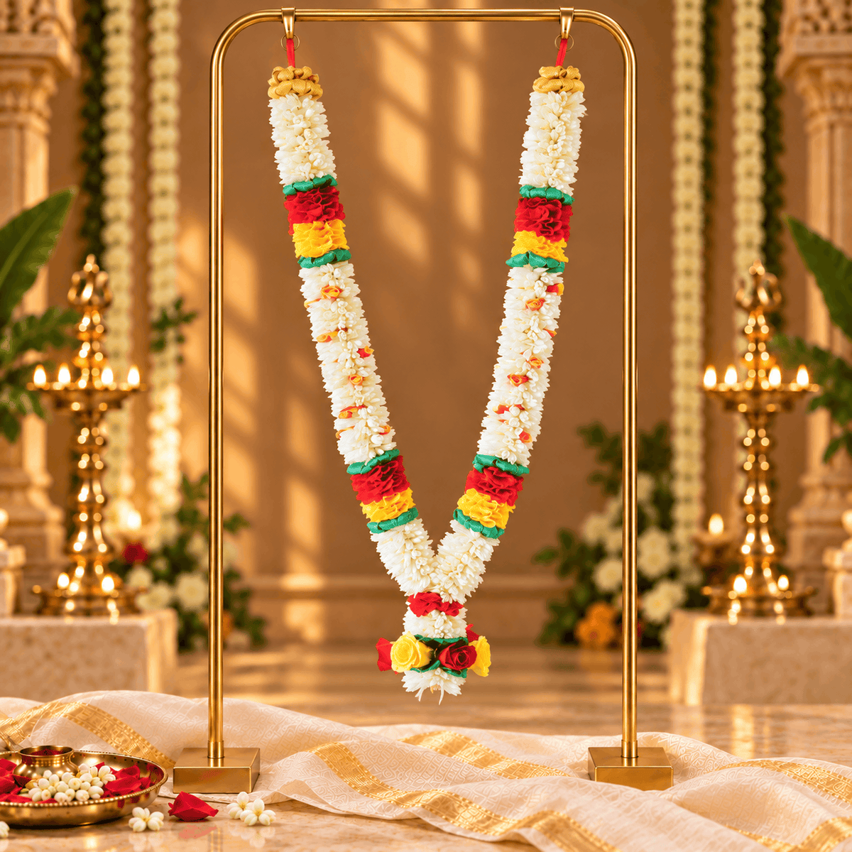 Simple Wedding Garlands 018