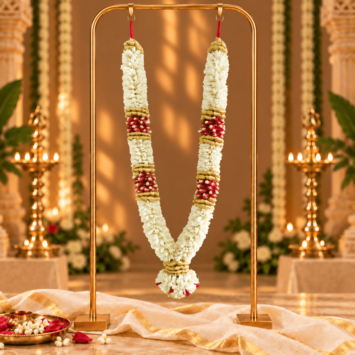 Simple Wedding Garlands 035