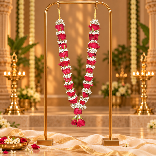 Simple Wedding Garlands 038 - Neha Couture Berlin