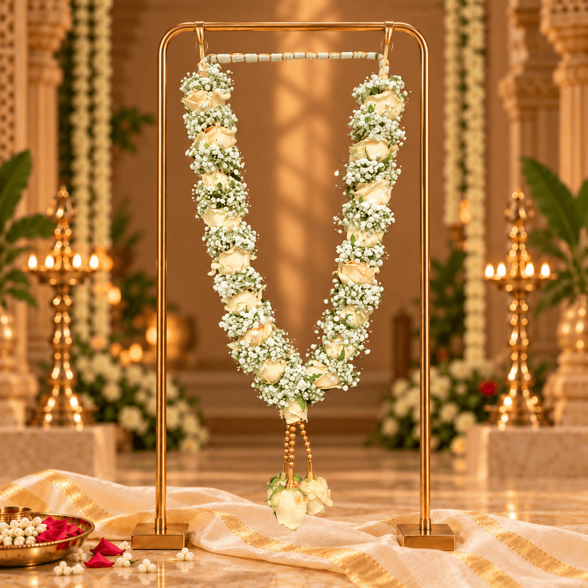 Simple Wedding Garlands 040