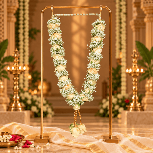 Simple Wedding Garlands 040 - Neha Couture Berlin