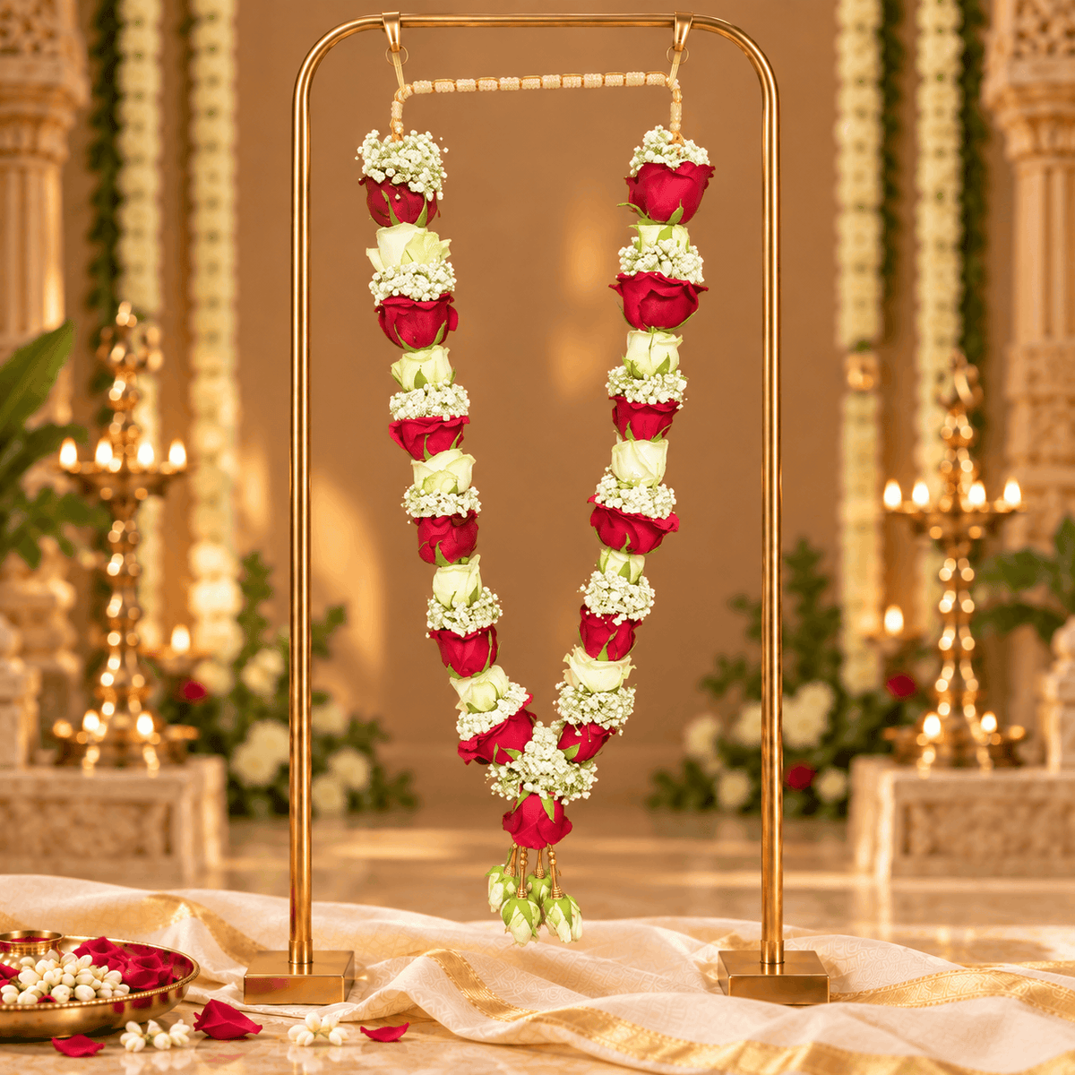 Simple Wedding Garlands 043