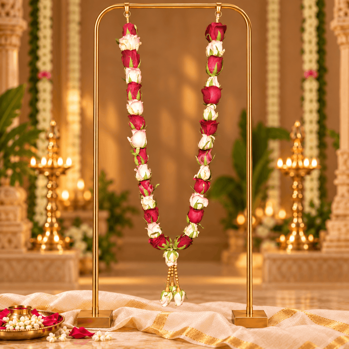 Simple Wedding Garlands 044