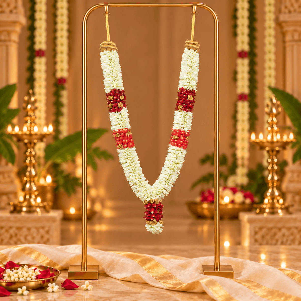 Simple Wedding Garlands 047