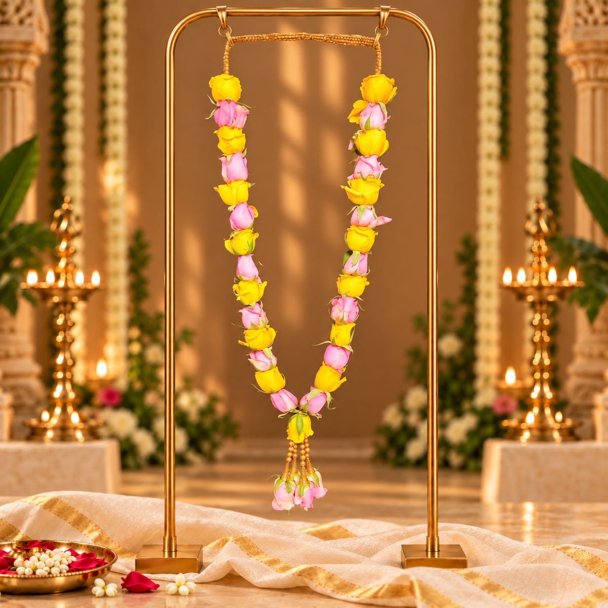 Simple Wedding Garlands 049