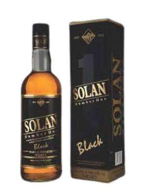 Solan No. 1 Black Whisky 40% Vol. 700ml