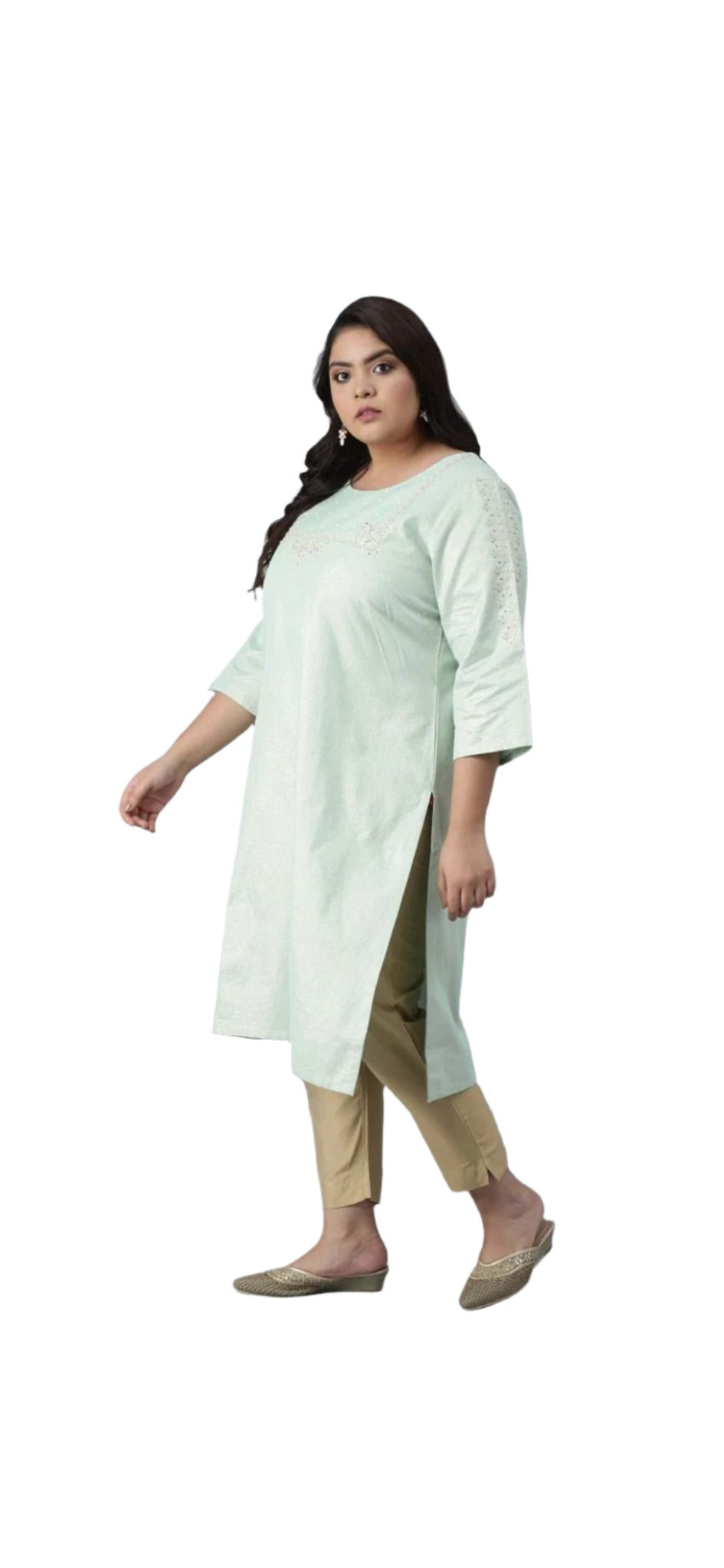 Light Blue Shimmery kurta in Berlin