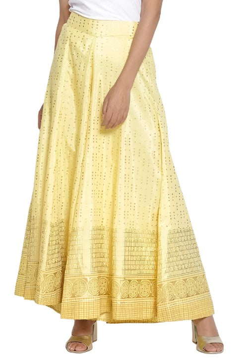 Gold Printed Palazzos in Munich
