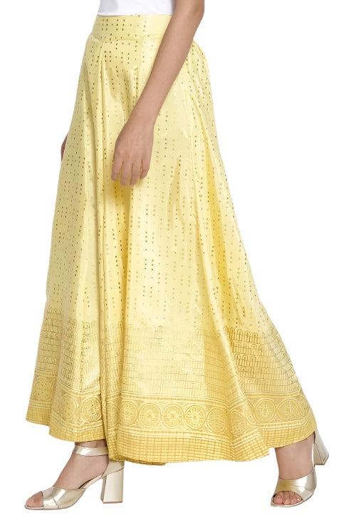 Gold Printed Palazzos in Munich