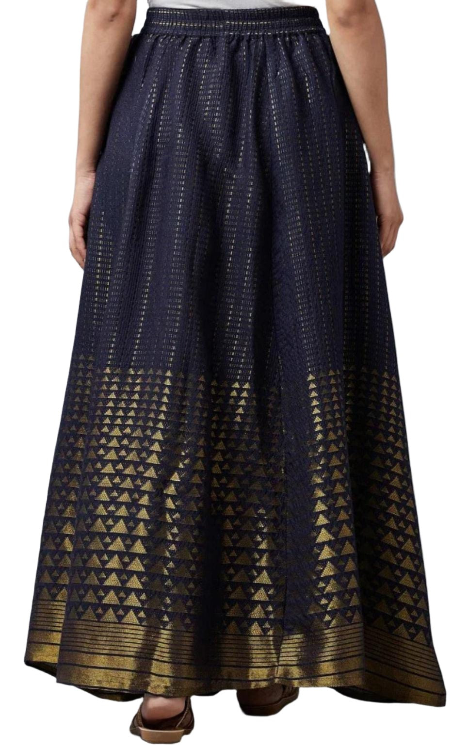 Navy Printed Skirt in Berlin