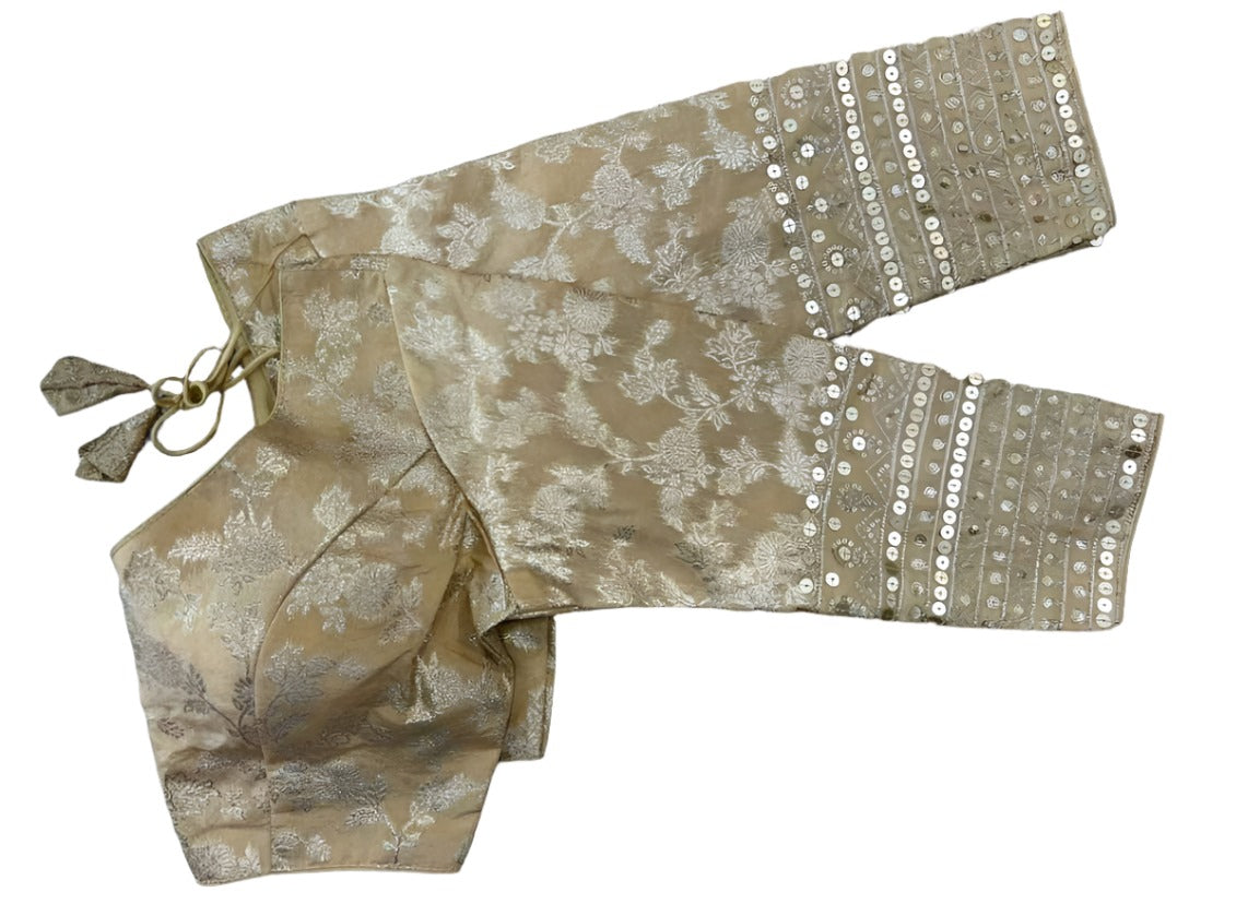 Dola Silk Full Sleeve Readymade Blouse