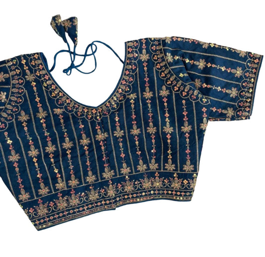 Beautiful Designer Readymade Party Wear Sequence Blouse in Berlin