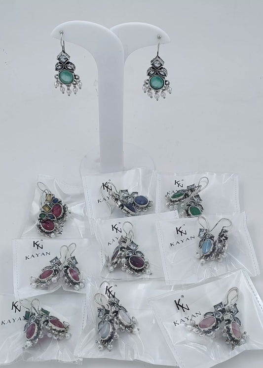 Pearl Ethnic Large Drop Earrings For Women in Germany