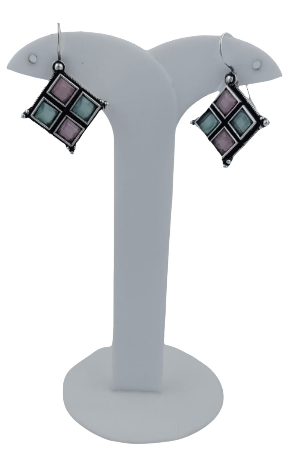 Monalisa Stone Embellished Drop Earrings in Munich