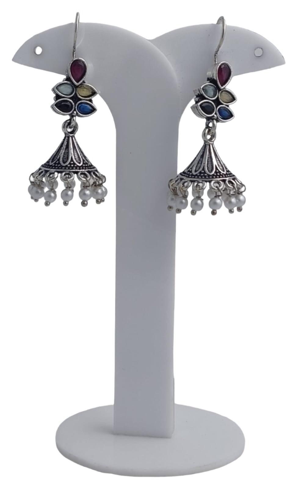 Silver oxidised Earrings in Munich