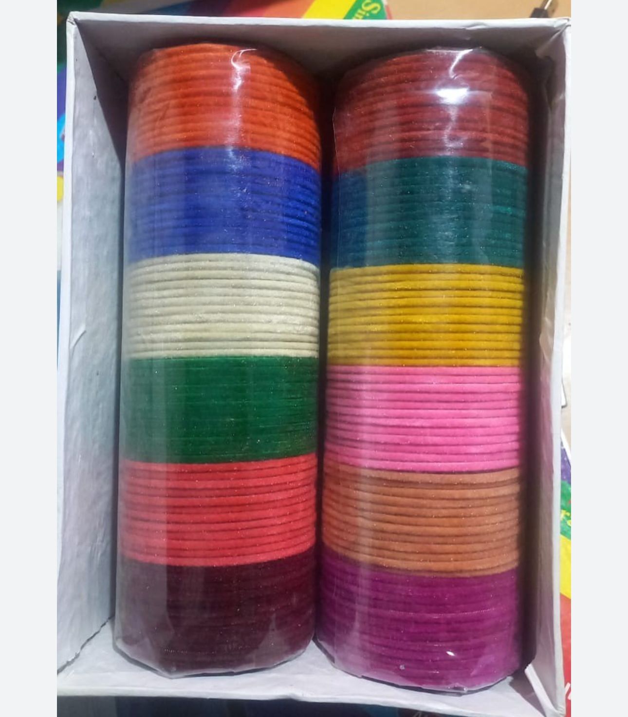 Glossy Beauty Alloy Velvet bangles (1 Set Of 12 Bangles) in Berlin
