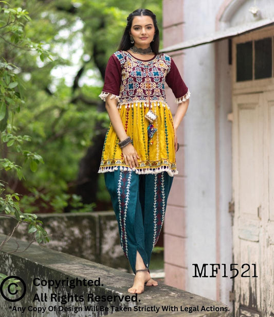 Navratri Garba Garba Special Kedia and Tulip Pants for Women's in Berlin