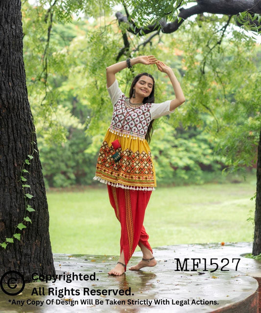 Navratri Garba Garba Special Kedia and Tulip Pants for Women's in Berlin
