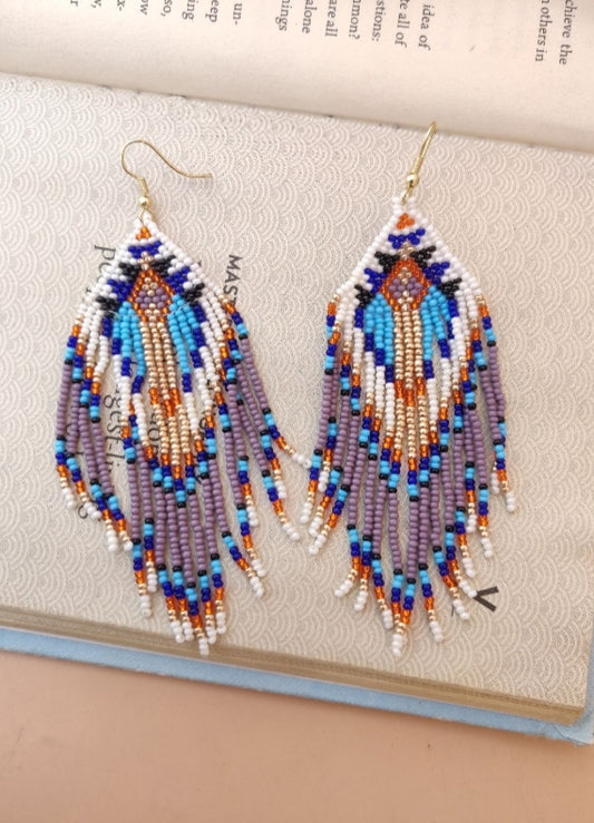 Colorful Beaded Earring in Munich