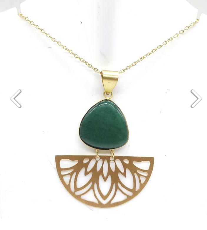 Brass Necklace in Munich
