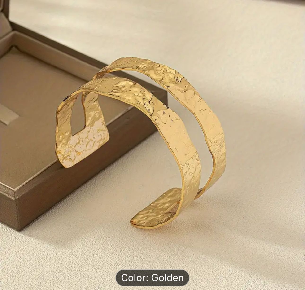Golden Cuff Bracelet in Munich