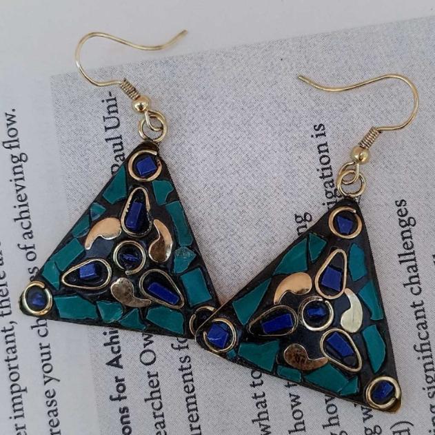 Charming Premium Quality Tibetan Laq Earrings in Berlin