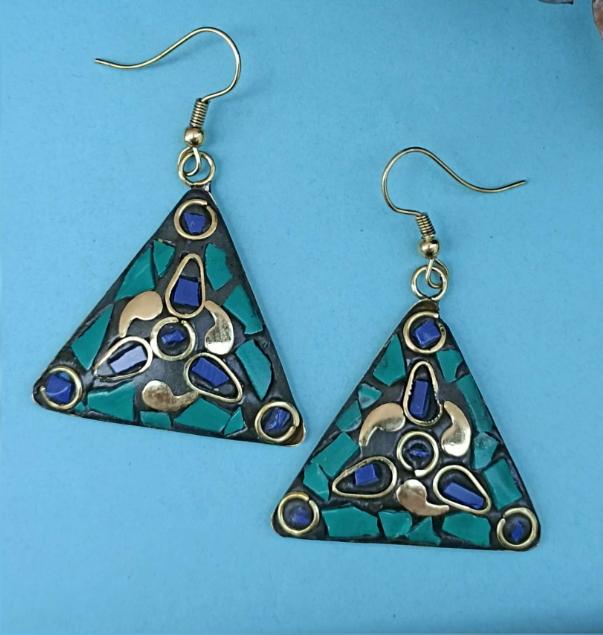 Charming Premium Quality Tibetan Laq Earrings in Berlin
