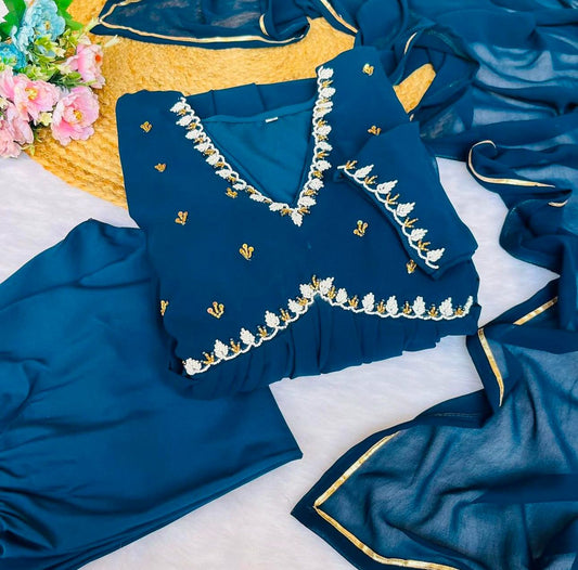 Women Alia cut kurti Nayra cut kurti Anarkali kurti with pant in Germany