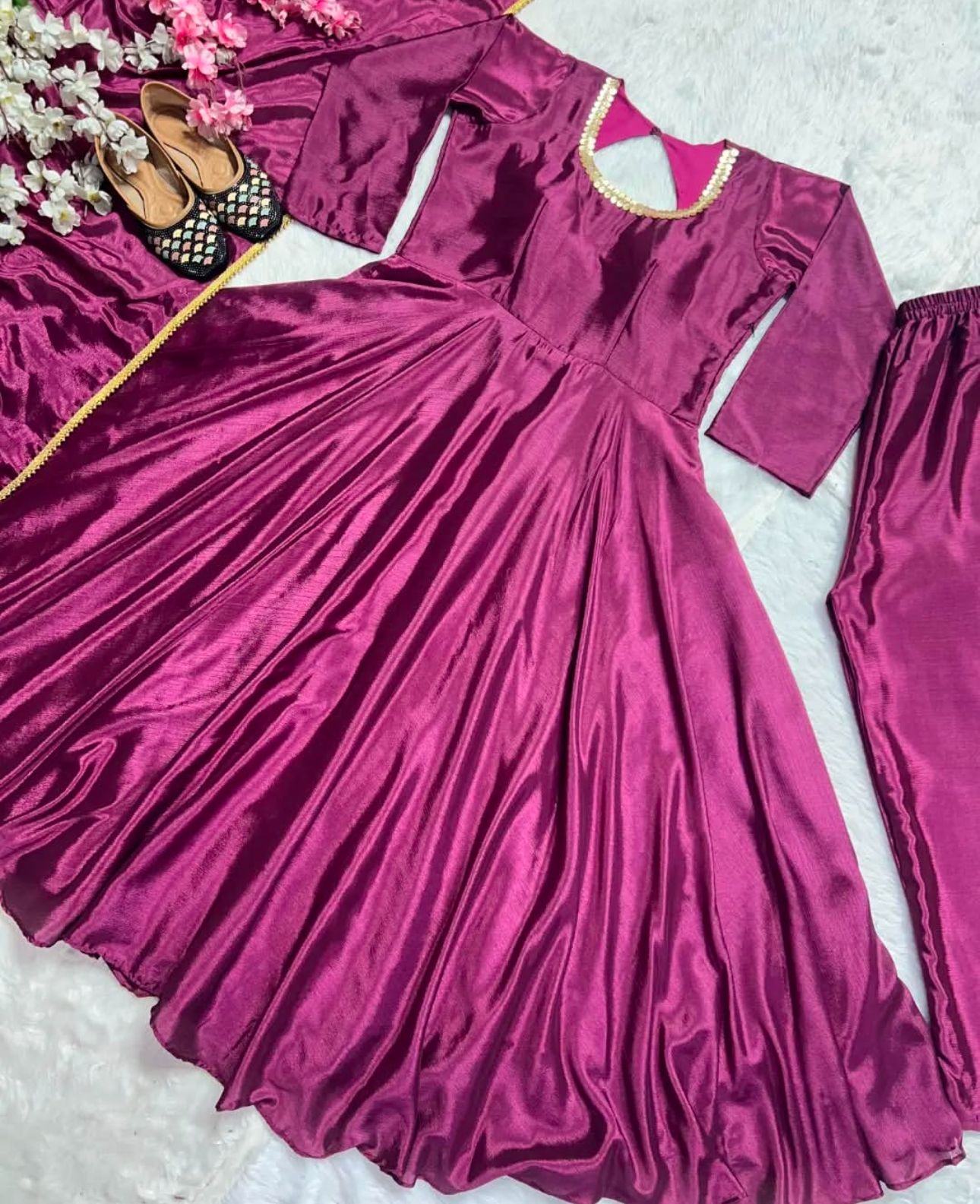 PREMIUM DESIGNER READYMADE ALIA CUT ANARKALI SUIT IN GERMANY