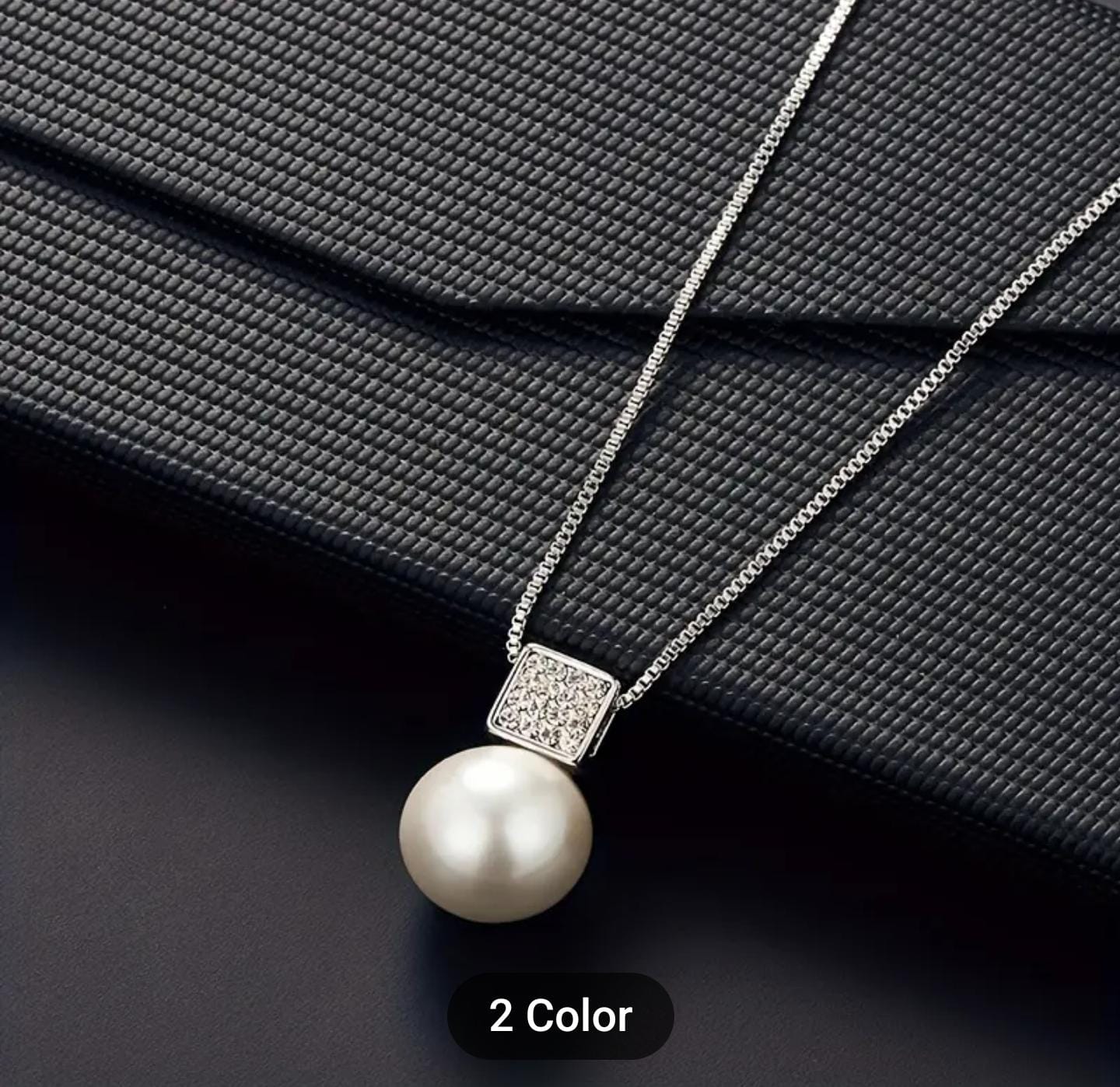 Women Elegant Imitation Pearl Necklace Earrings in Germany