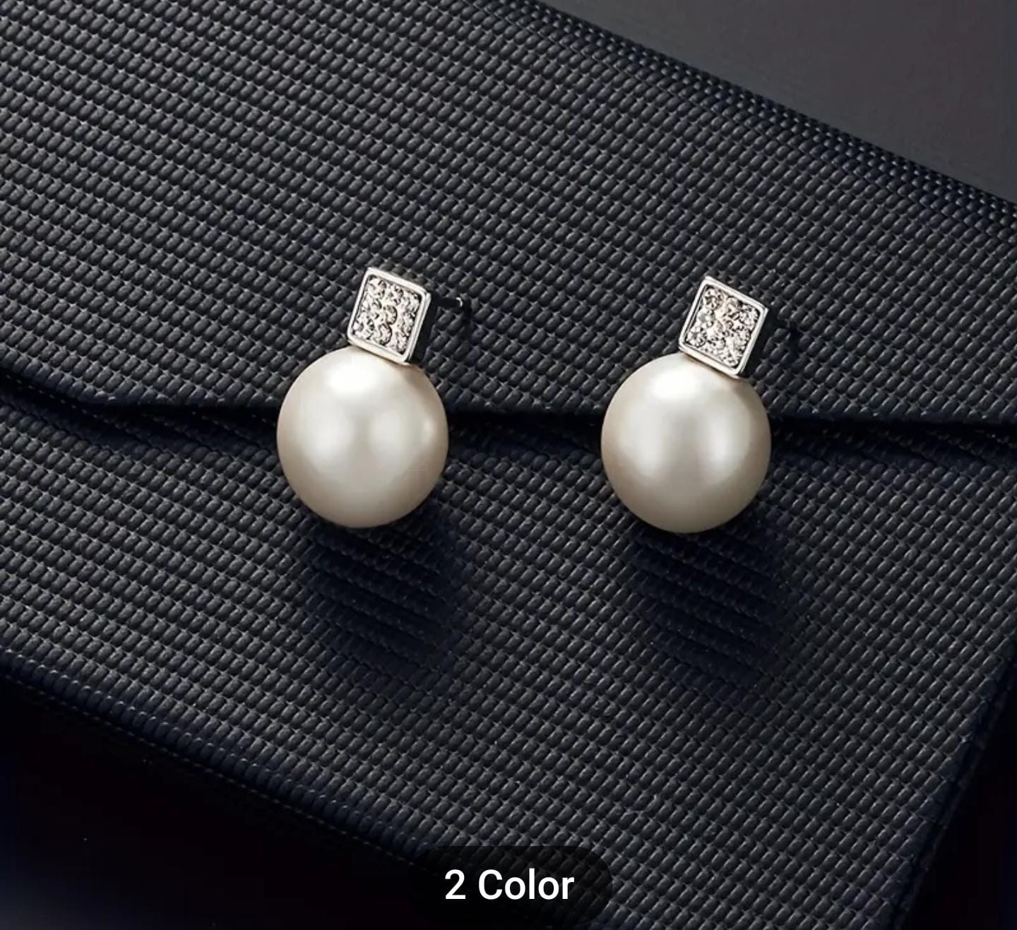 Women Elegant Imitation Pearl Necklace Earrings in Germany